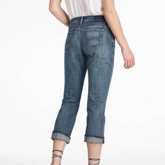 Lucky Brand Medium Wash Easy Rider Crop Jeans - Picture 2 of 11